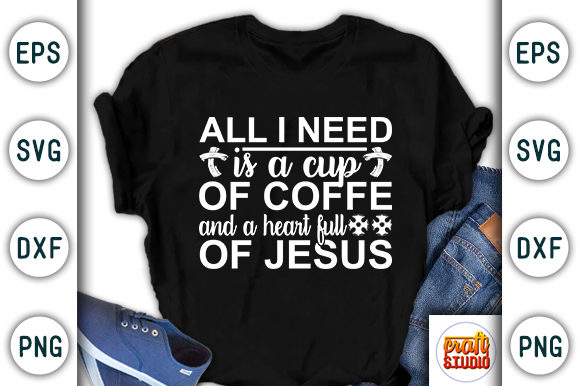 Christian Jesus SVG Graphics for T-Shirt Designs
