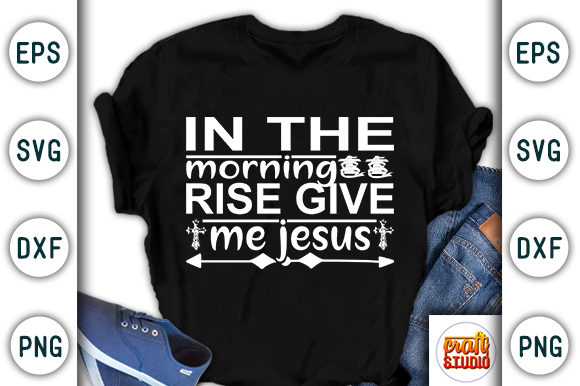 Christian Jesus SVG Graphics for T-Shirt Designs