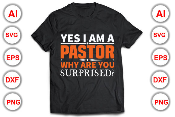 Christian Pastor T-Shirt Design Graphics Review