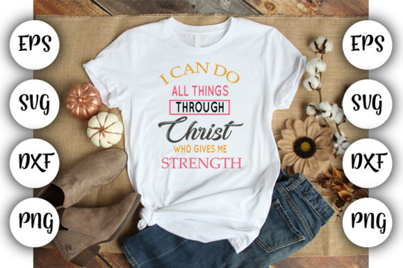 Christian Quotes I Can Do All Things Graphics