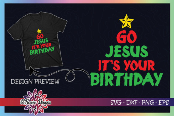 Distressed Go Jesus: Graphics & T-Shirt Designs