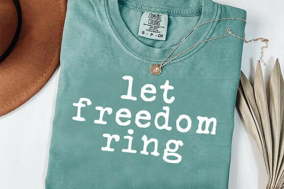 Fourth of July PNG for Girls Women: Graphics & T-Shirt Designs