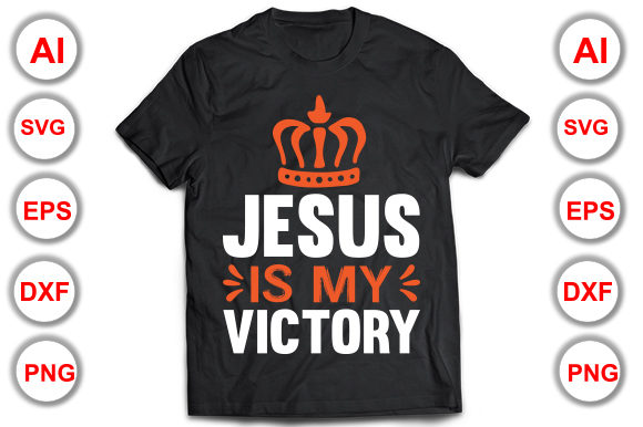 Jesus is My Victory Graphics & T-Shirt Designs Review