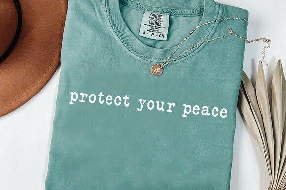 Protect Your Peace Shirt: Mental Health Graphics Review